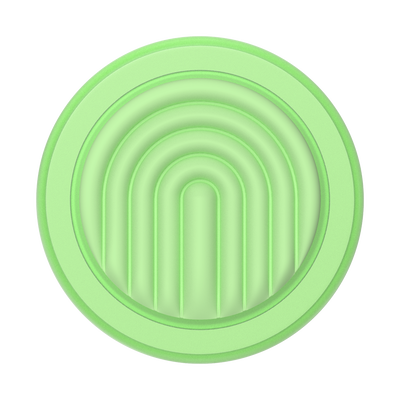 Secondary image for hover PopOut Curves Matcha Dew — PopGrip for MagSafe