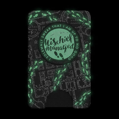 Secondary image for hover PopWallet+ Glow in the Dark Marauders Map