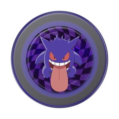 Secondary image for hover Pokémon — Glow in the Dark Ghost Gengar PopGrip for MagSafe - Round