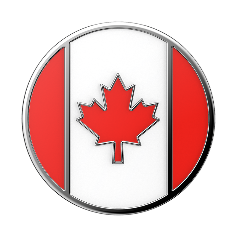 Enamel Canadian Flag image number 1