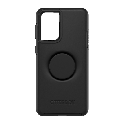 Otter + Pop Symmetry Series Case Black — Samsung Galaxy S21+