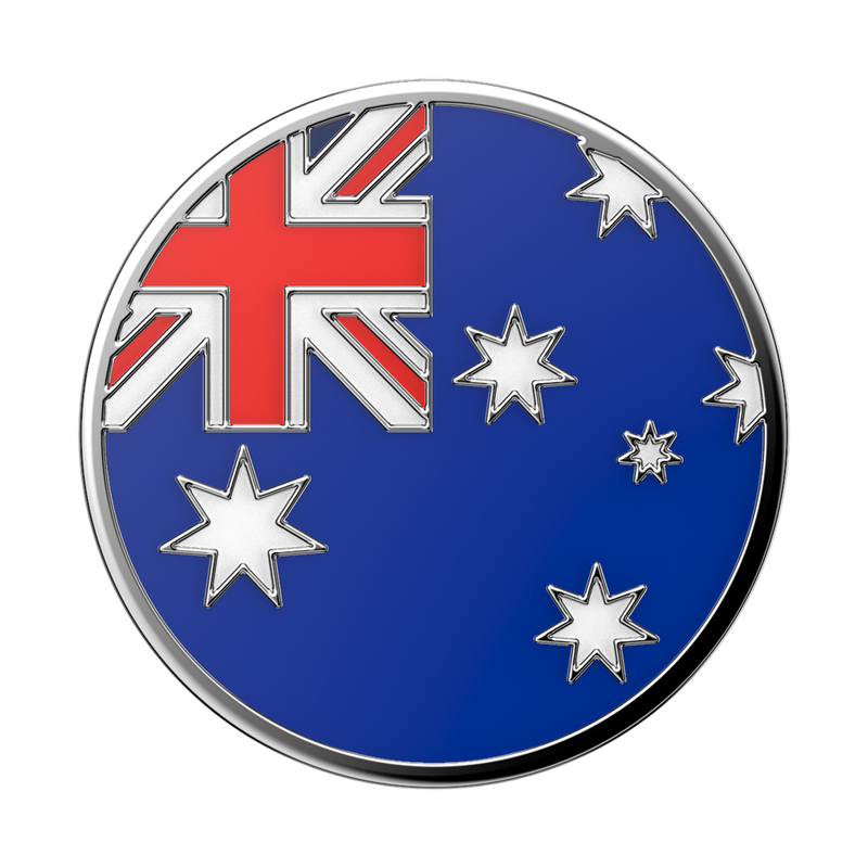 Enamel Australian Flag image number 1