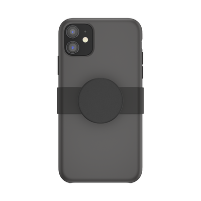 PopGrip Slide Apple Black — iPhone 11