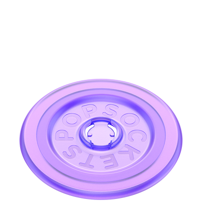 Secondary image for hover Warm Lavender Translucent — MagSafe Round Base