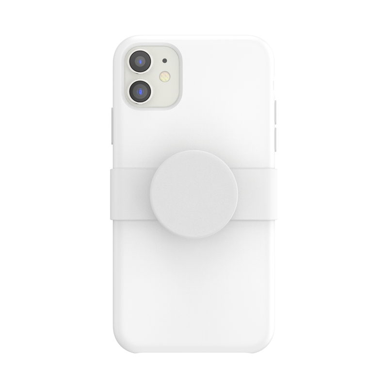 PopGrip Slide Apple White — iPhone 11 image number 0