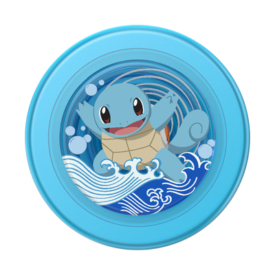 Secondary image for hover Pokémon — Squirtle Water PopGrip for MagSafe - Round