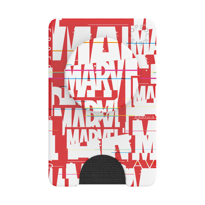 Secondary image for hover Marvel — PopWallet+ Marvel Logo Glitch