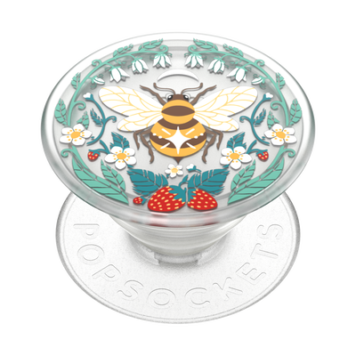 Secondary image for hover PopGrip Plant Translucent Bee Boho