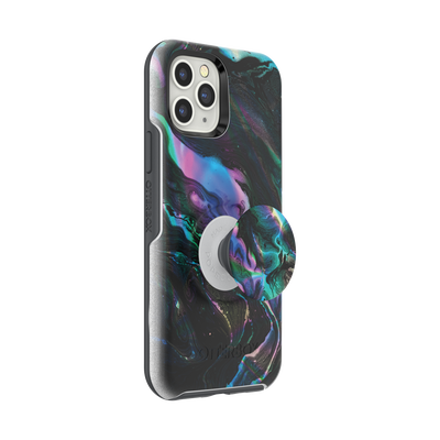 Secondary image for hover Otter + Pop Symmetry Series Case Oil Agate — iPhone 11 Pro